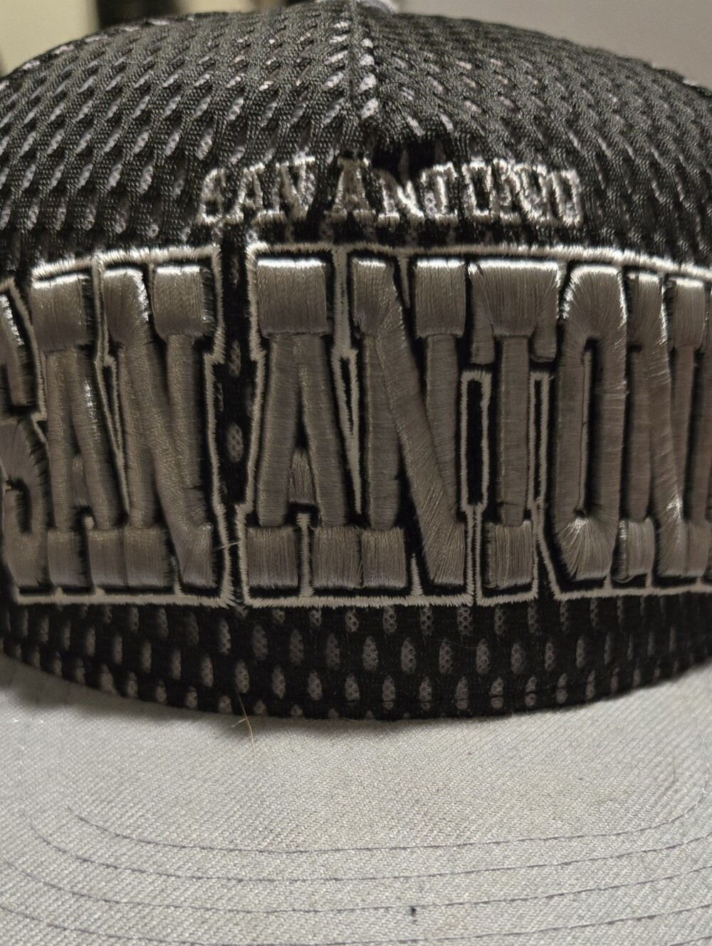 Savage Snapback Hat in Black and Gray